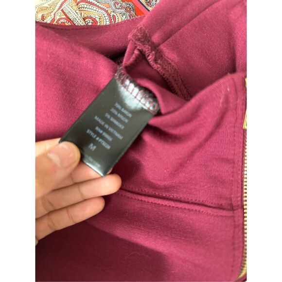 Burgundy leggings - Picture 4 of 9